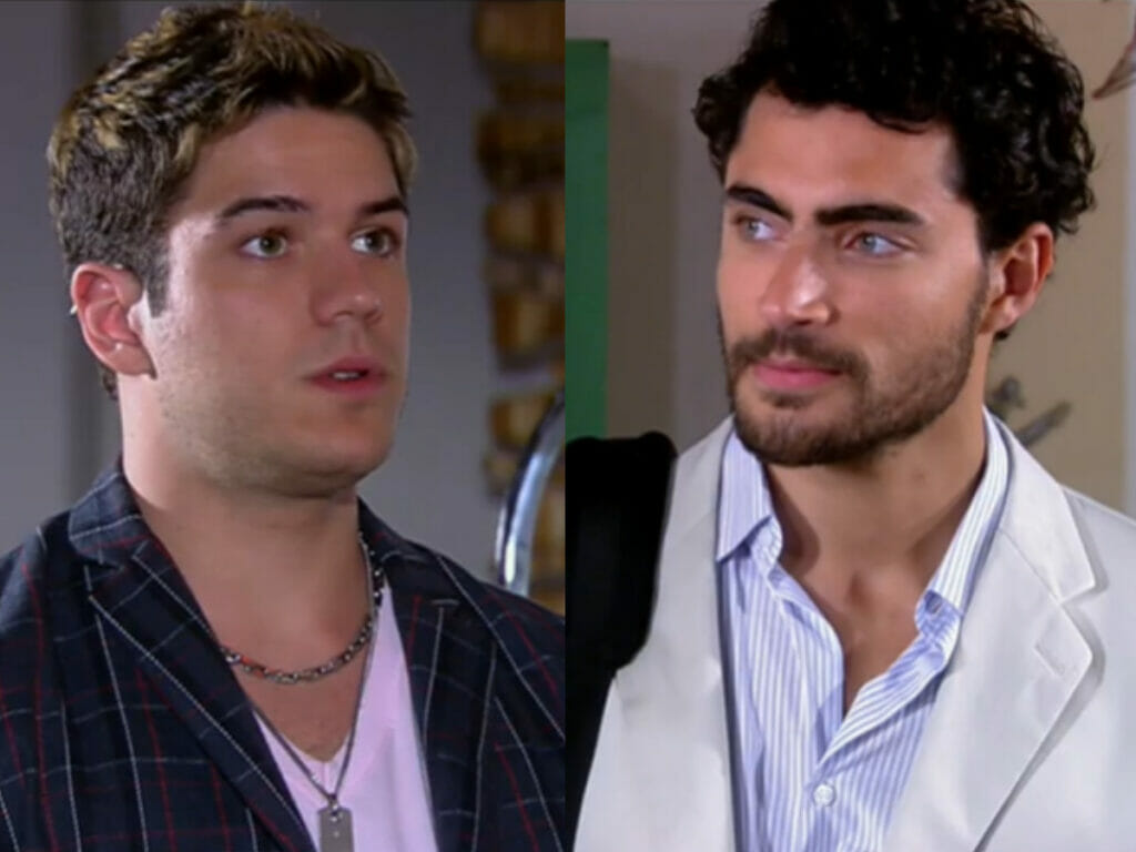Marco Pigossi e Carlo Porto em Caras e Bocas