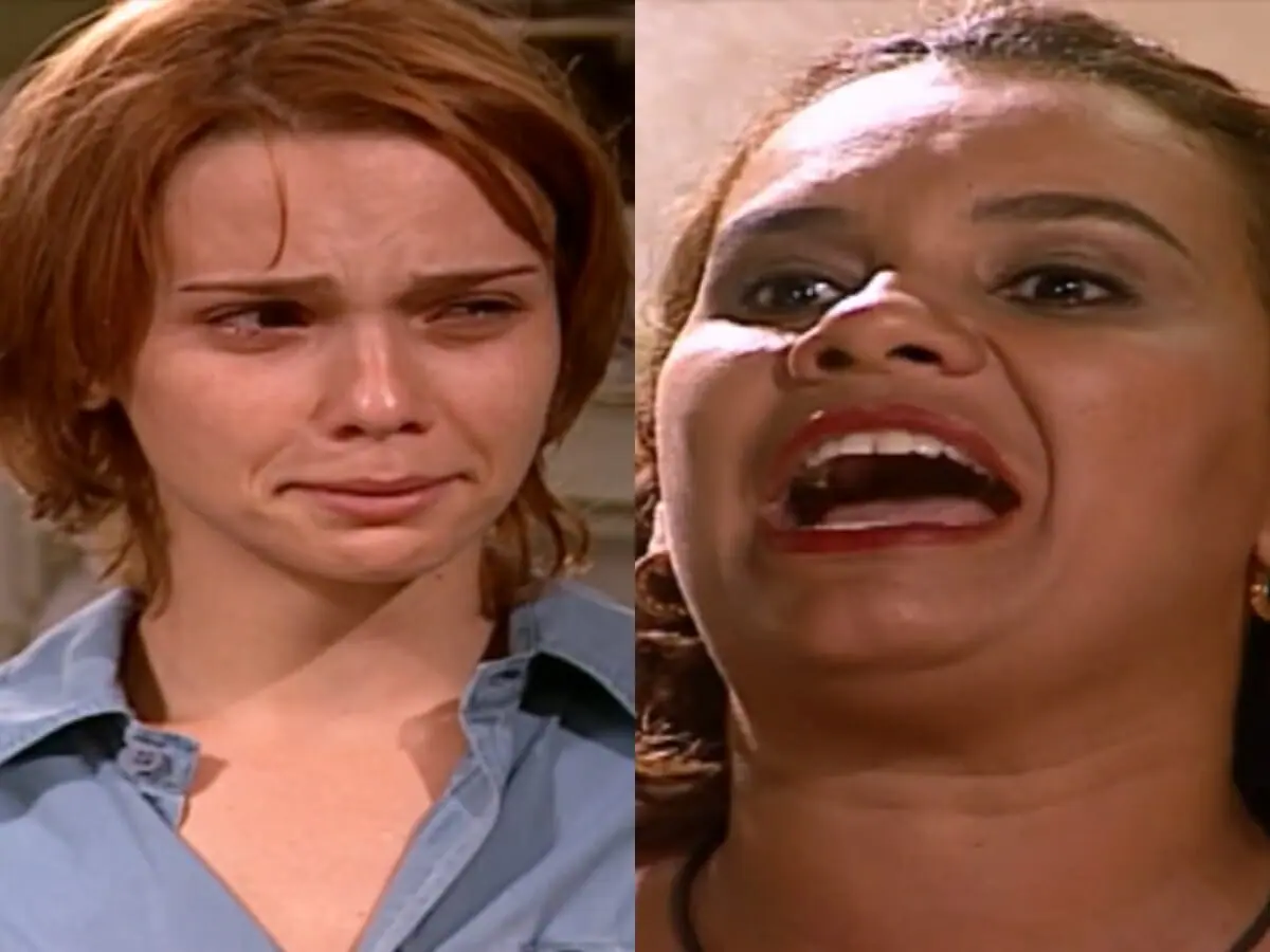 Mel (Débora Falabella) e Dona Jura (Solange Couto) de O Clone