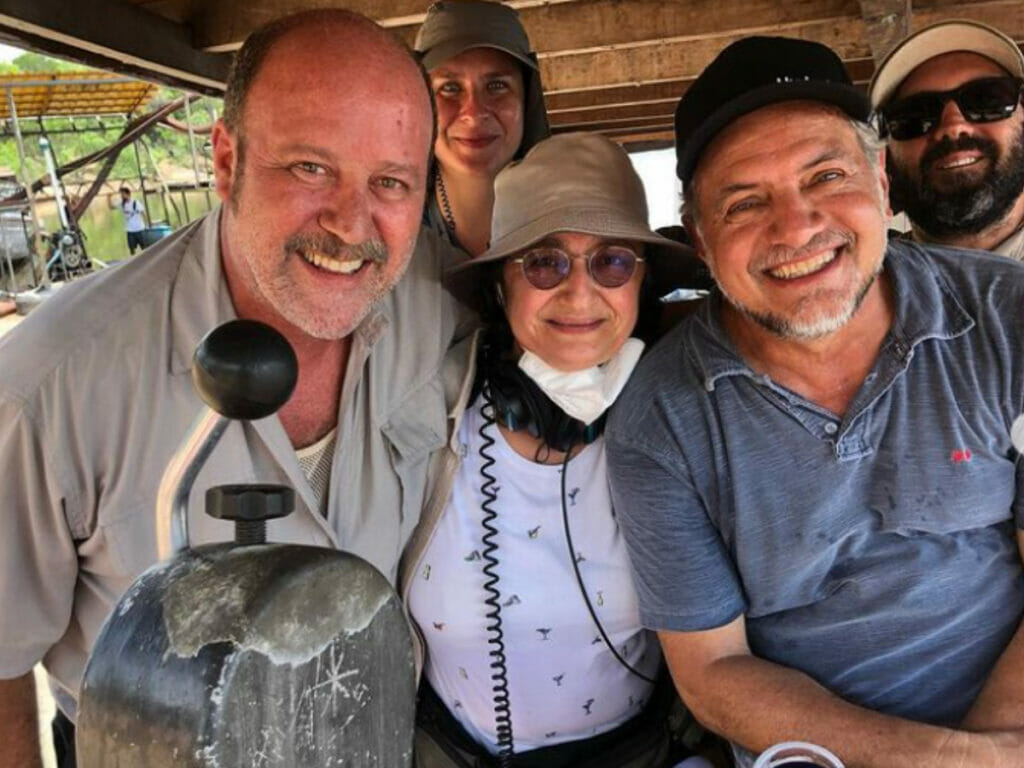 Murilo Grossi nos bastidores da série Dom