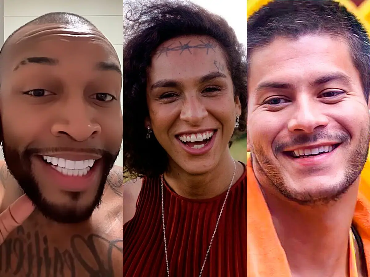 Nego Di, Linn da Quebrada e Arthur Aguiar