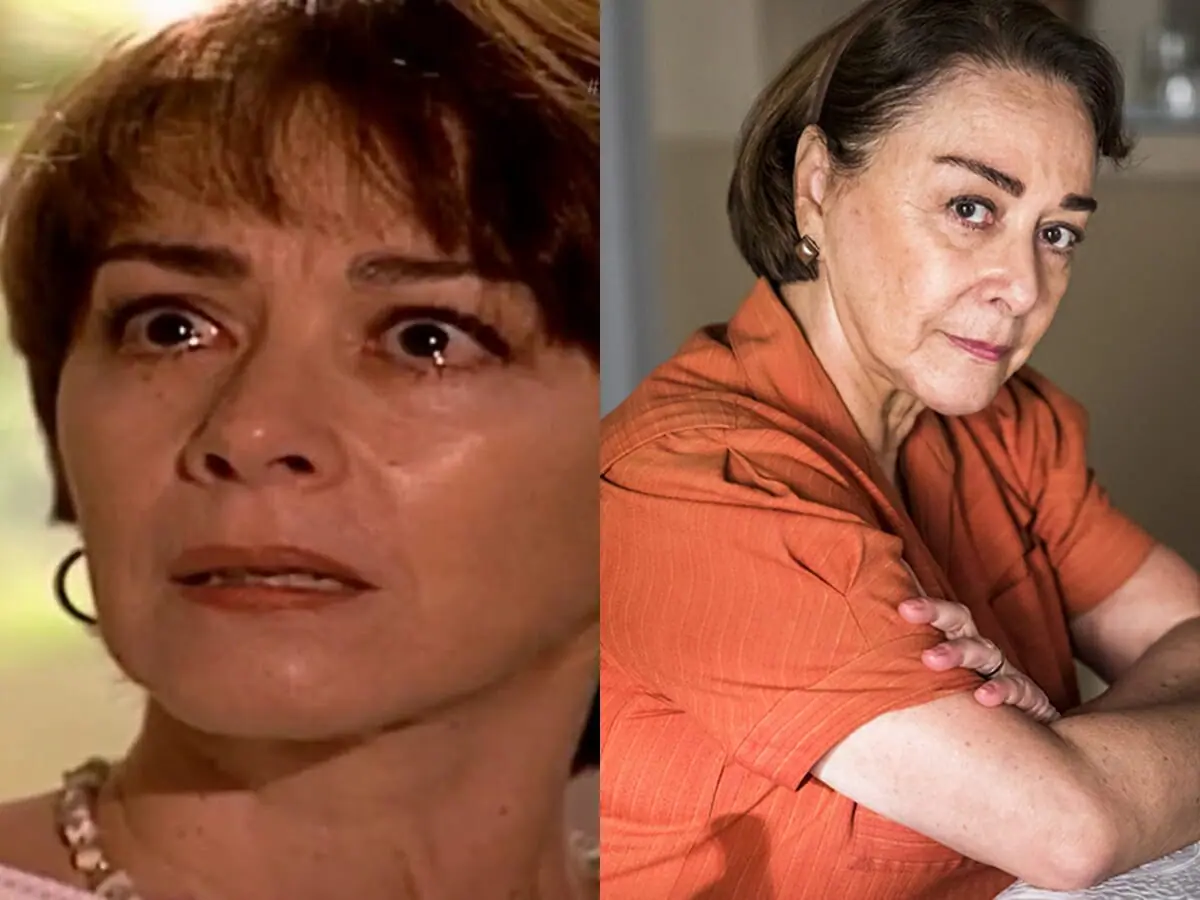 Nívea Maria como Edna de O Clone e atualmente
