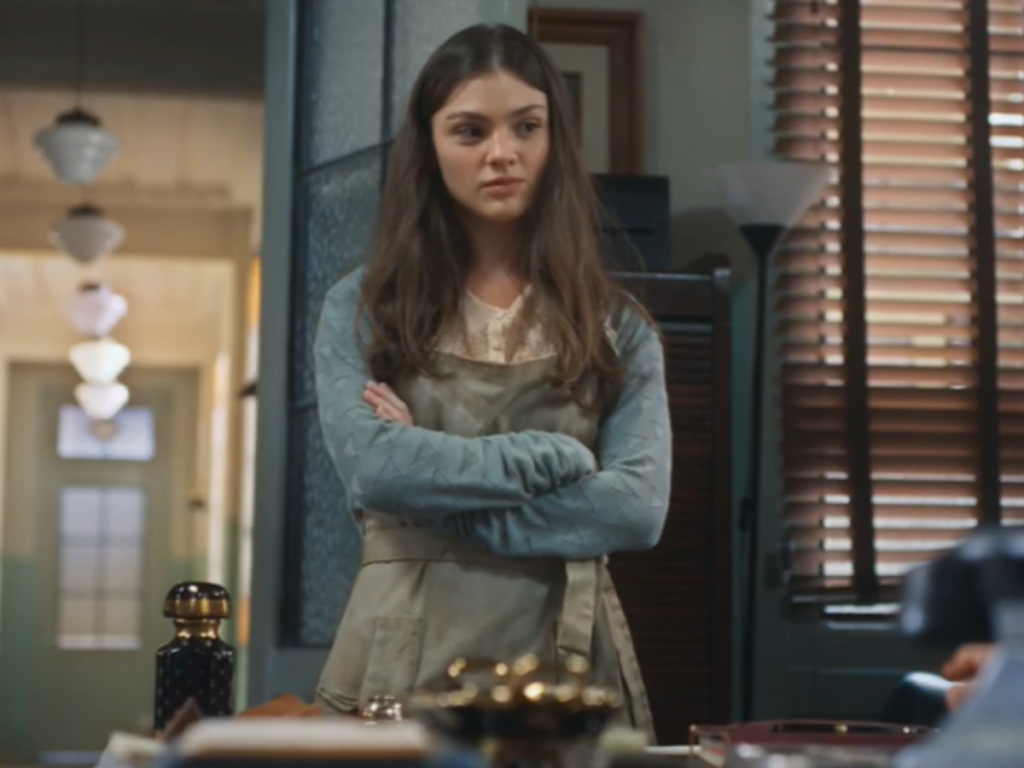 Olívia (Débora Ozório) em Além da Ilusão (Reprodução/Globo)