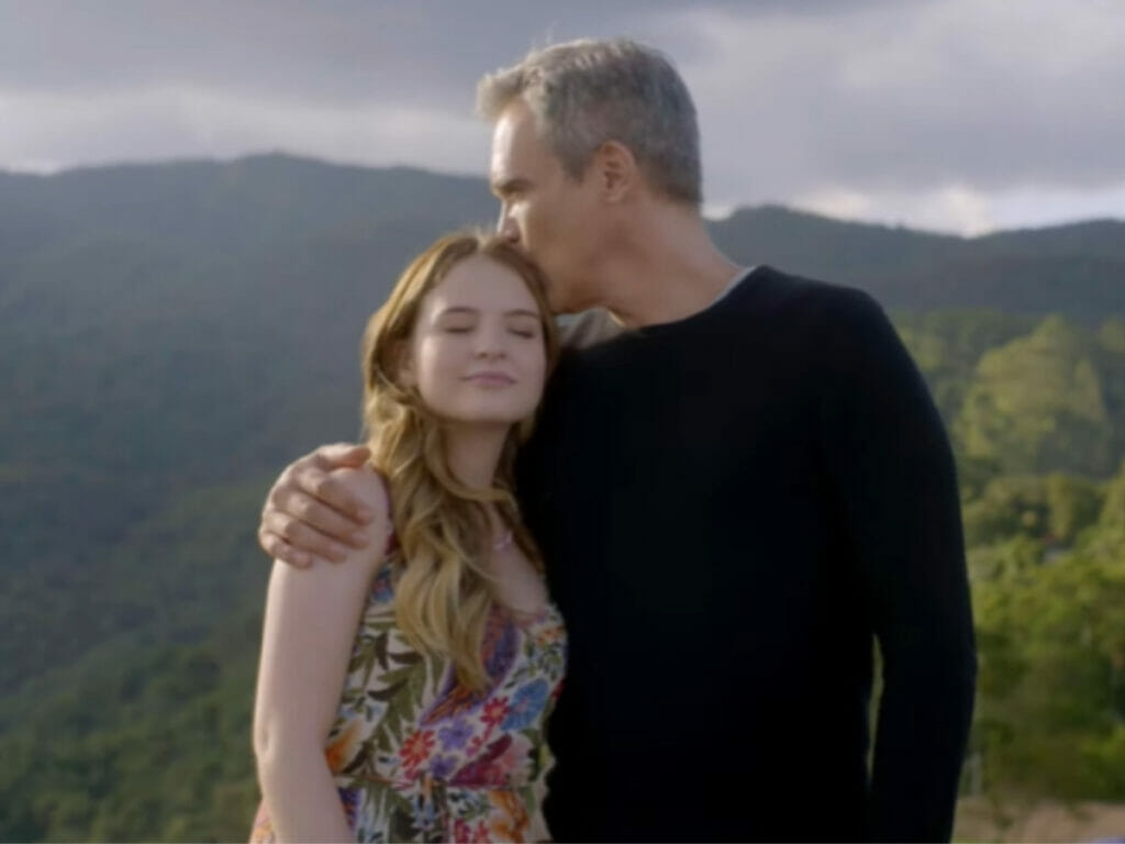 Otto (Dalton Vigh) e Poliana (Sophia Valverde)