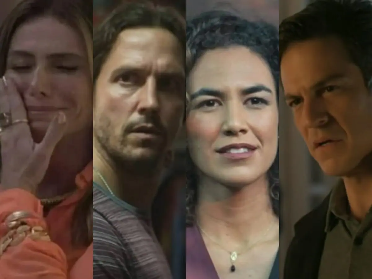 Paula (Giovanna Antonelli), Neném (Vladimir Brichta), Rose (Bárbara Colen) e Guilherme (Mateus Solano) de Quanto Mais Vida, Melhor!