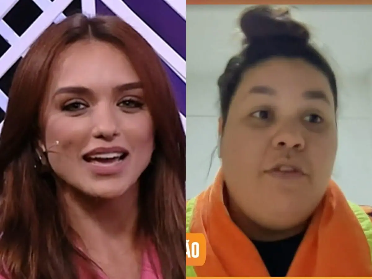 Rafa Kalimann e Gabô Pantaleão interagem no Bate-Papo BBB
