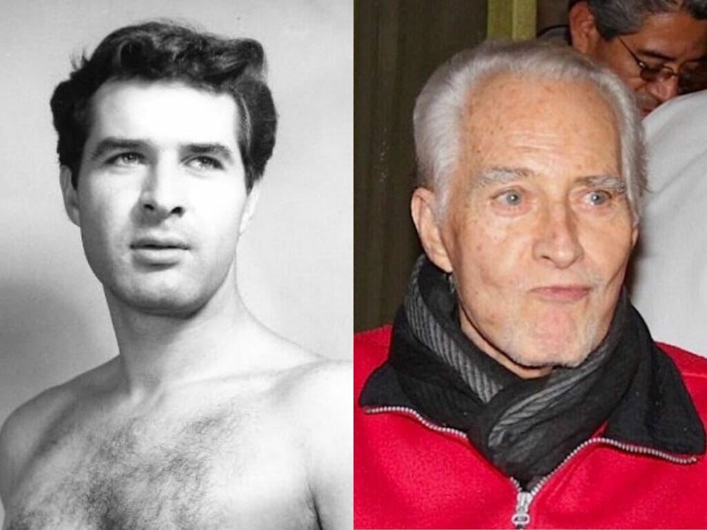 Rogelio Guerra na juventude e em seus últimos anos de vida (Reprodução)