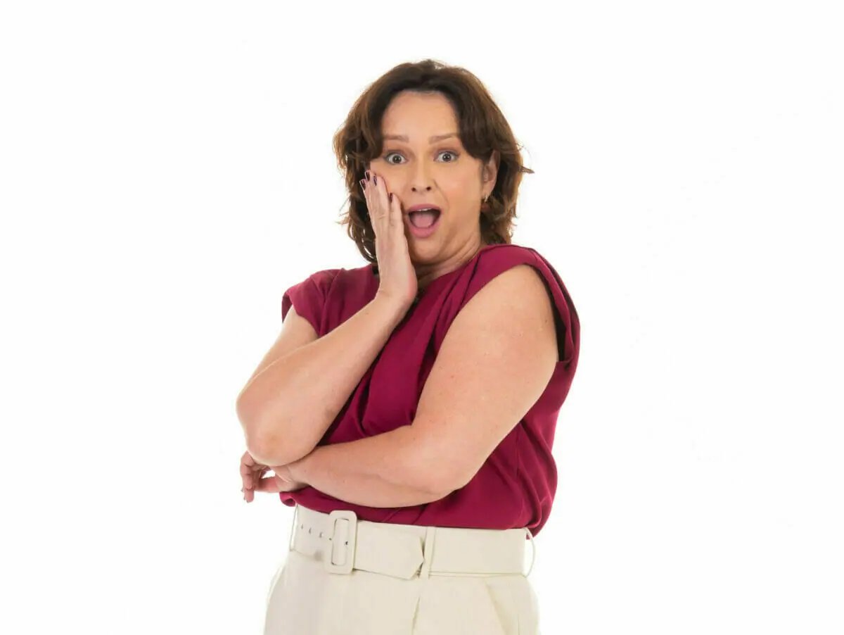 Ruth (Myrian Rios) em Poliana Moça