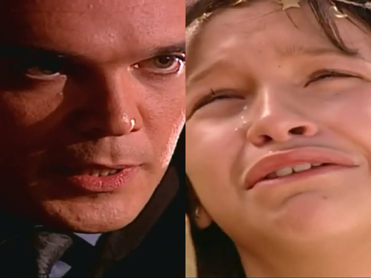Said (Dalton Vigh) e Khadija (Carla Diaz) de O Clone