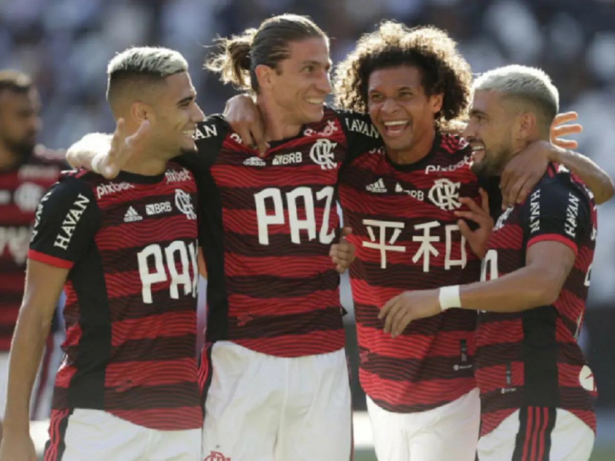 Jogadores do Flamengo