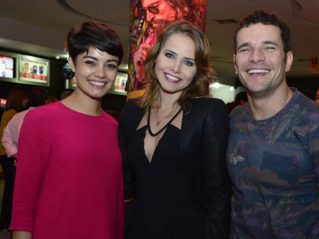 Sophie Charlotte, Letícia Colin e Daniel de Oliveira
