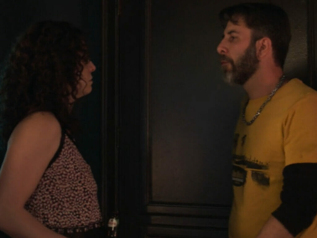 Stephany (Renata Gaspar) e Roney (Danilo Grangheia) em Um Lugar ao Sol