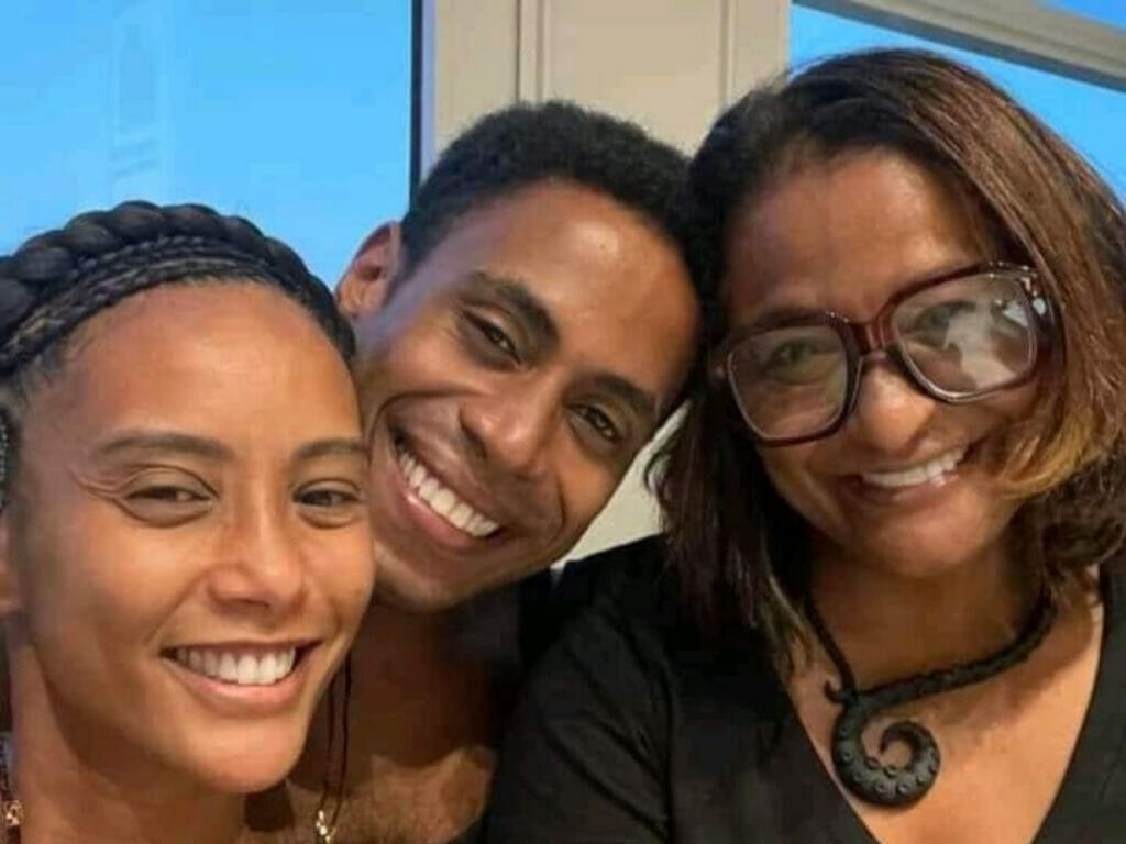 Taís Araújo, Ícaro Silva e Claudia Di Moura