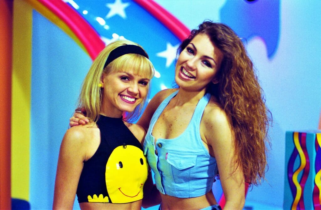 Thalia no Programa Eliana do SBT