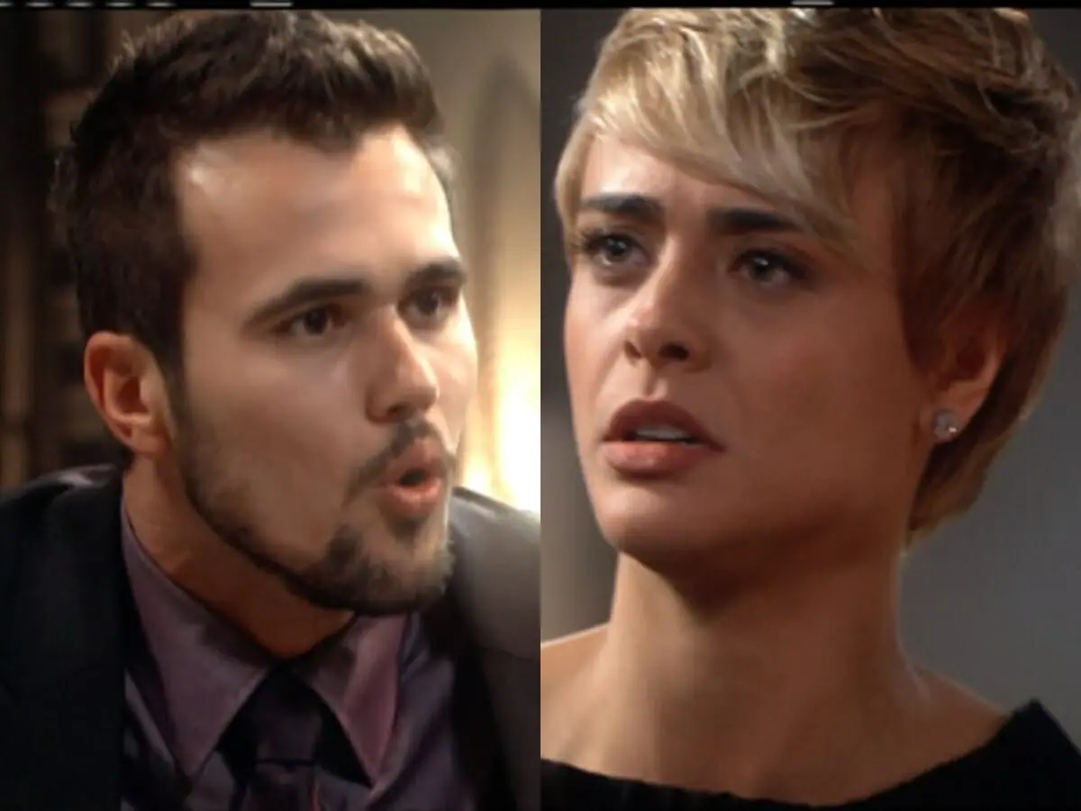 Tomás (Bruno Ferrari) e Carolina (Juliana Silveira) de Chamas da Vida