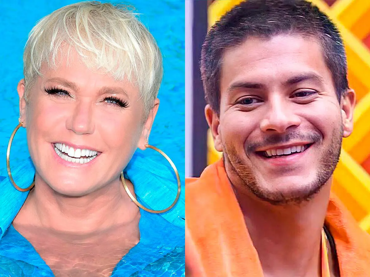 Xuxa Meneghel e Arthur Aguiar do BBB 22