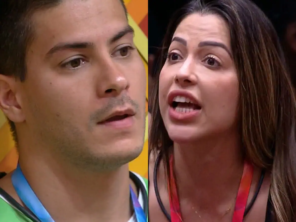 Arthur Aguiar e Laís no BBB 22
