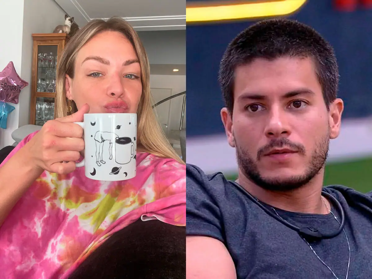 Bárbara e Arthur Aguiar do BBB 22 (Reprodução/TwittereGloboplay)