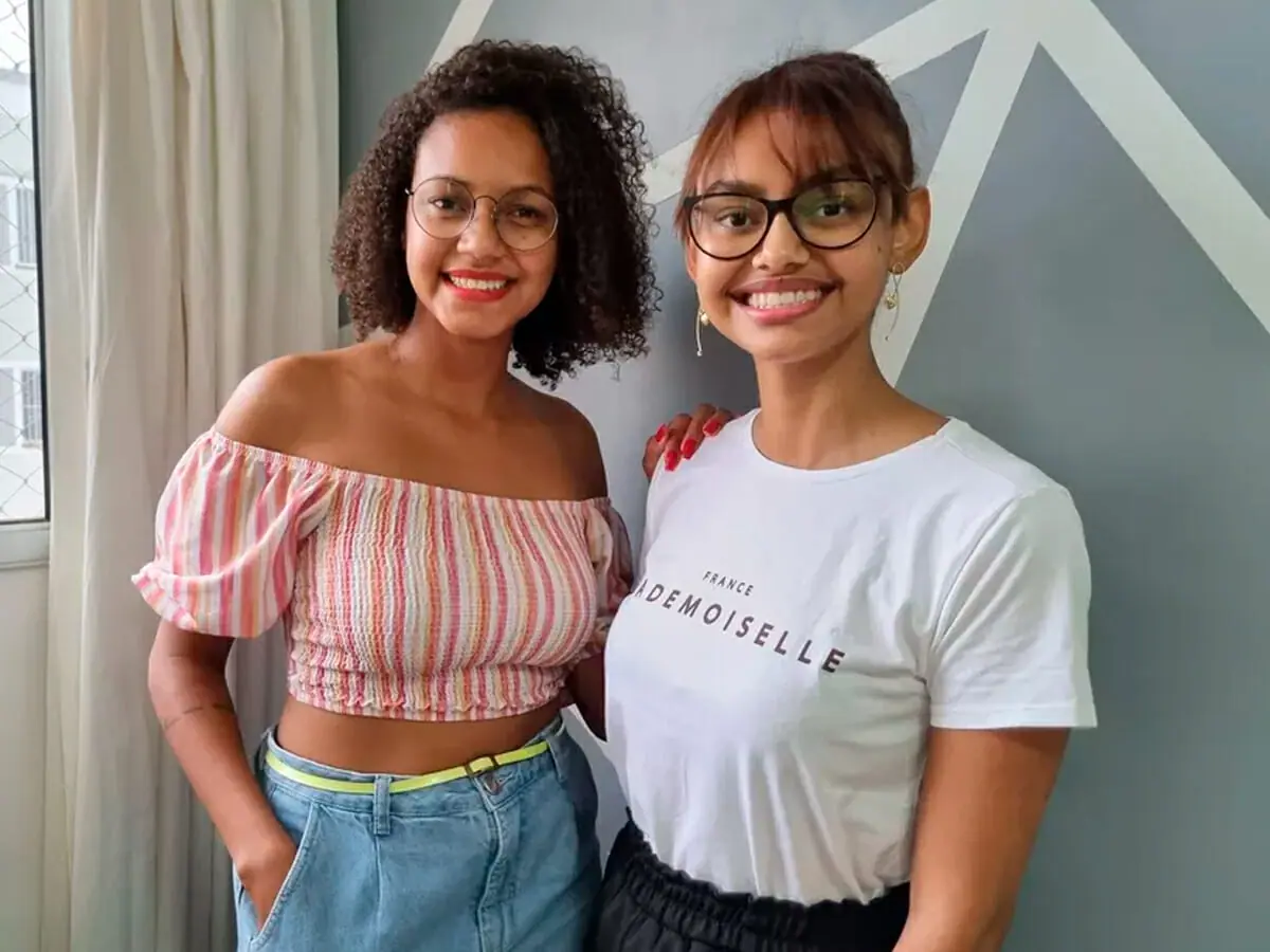 Jessilane do BBB 22 e sua irmã, Caroline