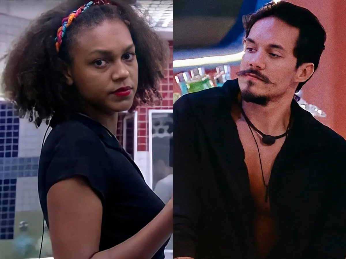 Jessilane e Eliezer no BBB 22 (Reprodução/Globoplay)