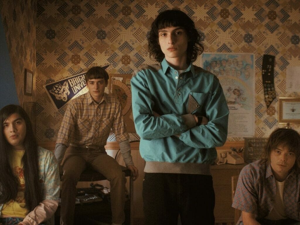 Mike (Finn Wolfhard) parece está determinado