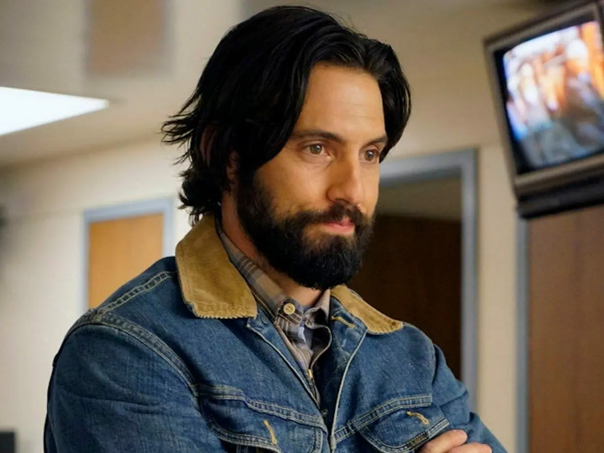 O ator Milo Ventimiglia na série This Is Us