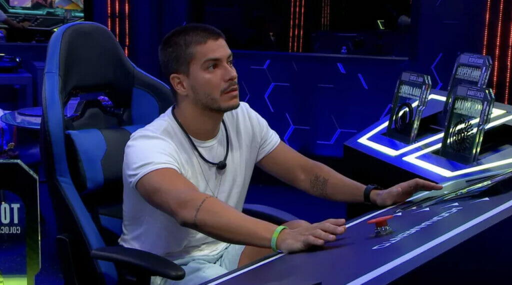 Arthur Aguiar no Quarto Secreto do BBB 22
