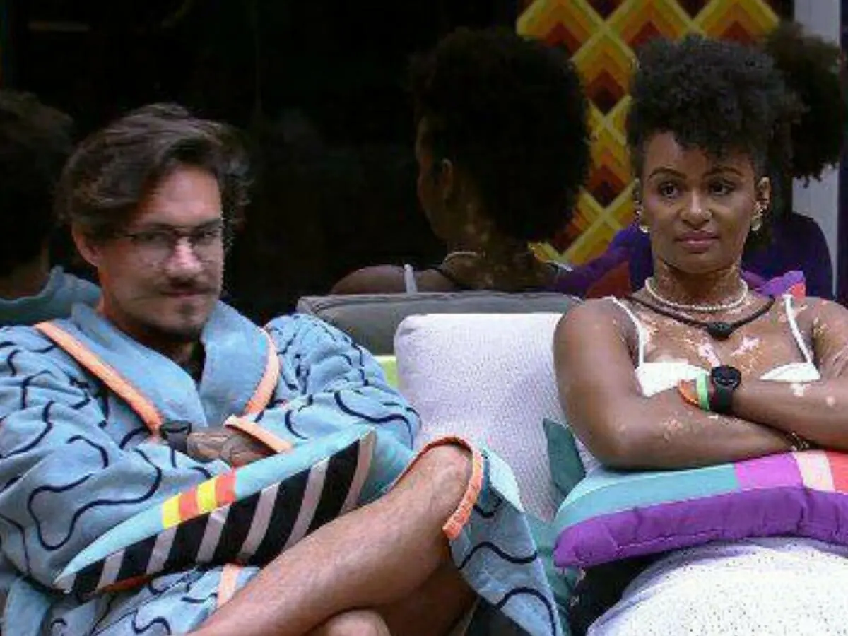 Eliezer e Natália no BBB 22