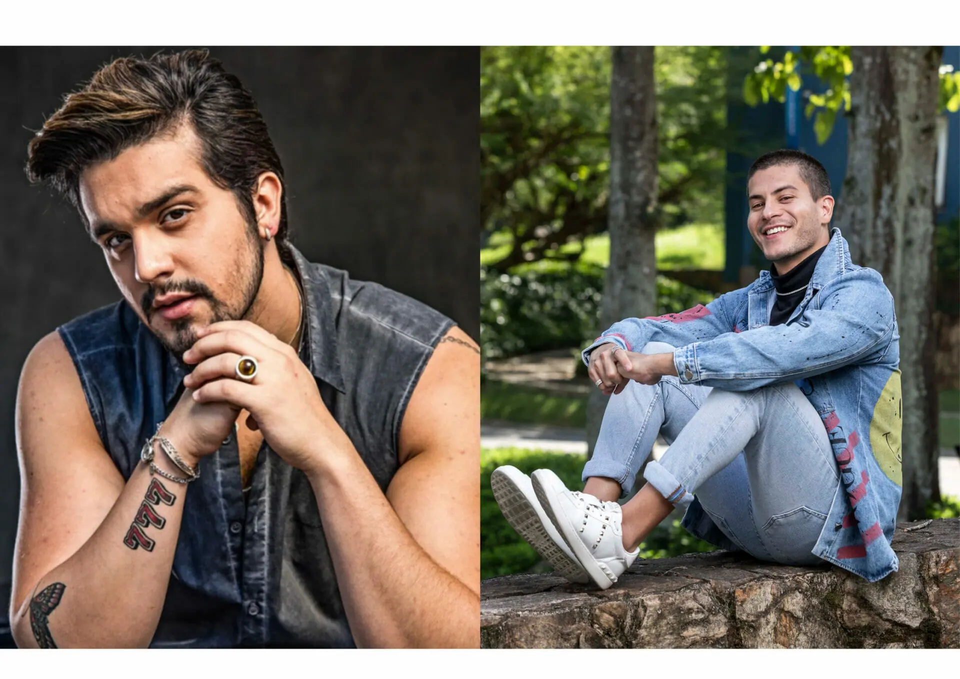 Luan Santana e Arthur Aguiar