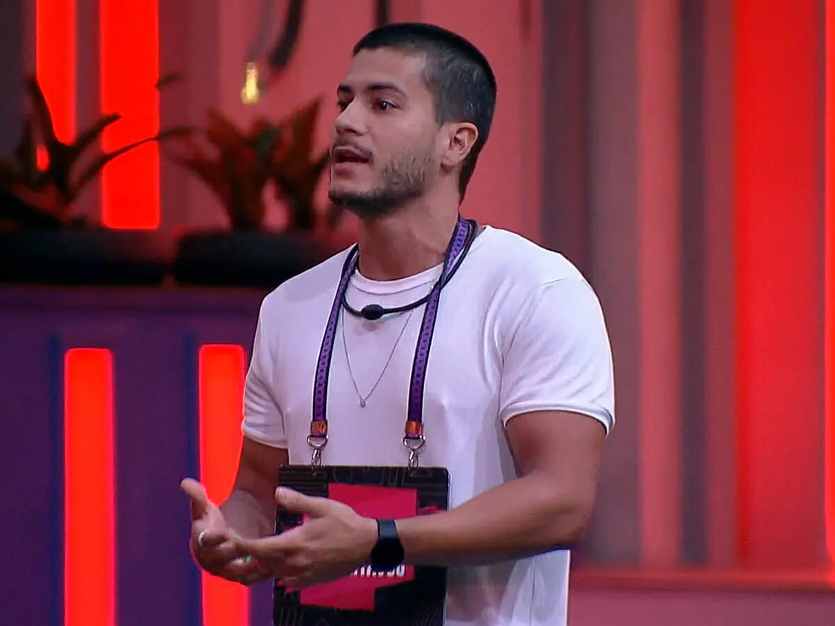 Arthur Aguiar no Jogo da Discórdia do BBB 22