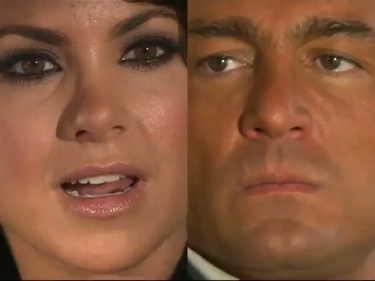 Bárbara (Lucero) e Eduardo (Fernando Colunga) de Amanhã é Para Sempre