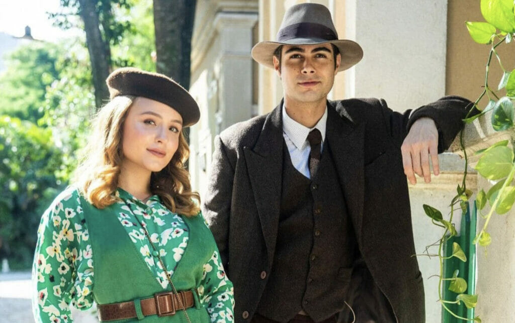 Isadora (Larissa Manoela) e Rafael/Davi (Rafa Vitti) de Além da Ilusão