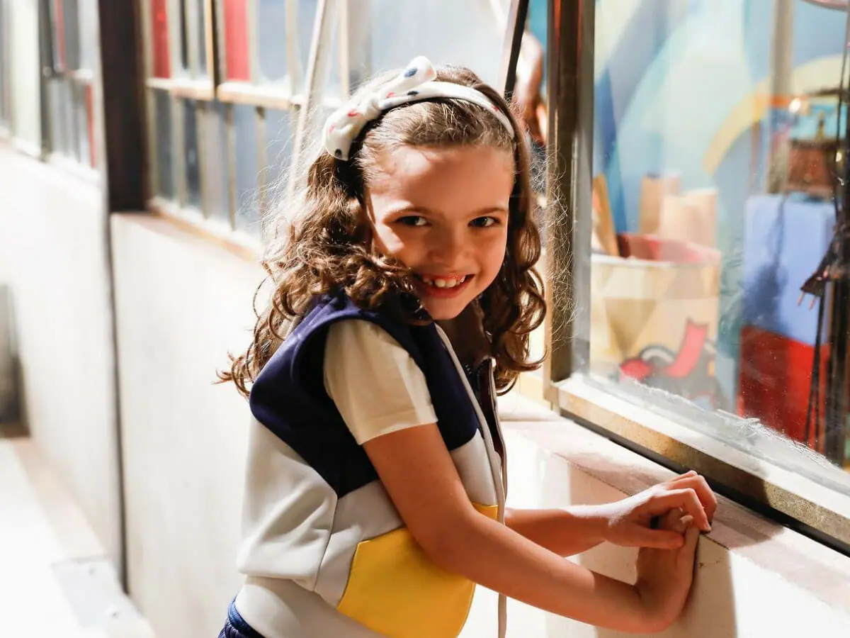 Chloe (Mariana Campolongo) em Poliana Moça