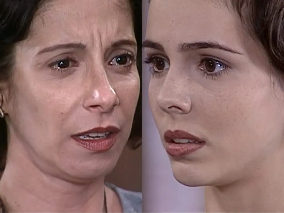 Dalva (Bia Nunnes) e Candoca (Miriam Freeland) de O Cravo e a Rosa
