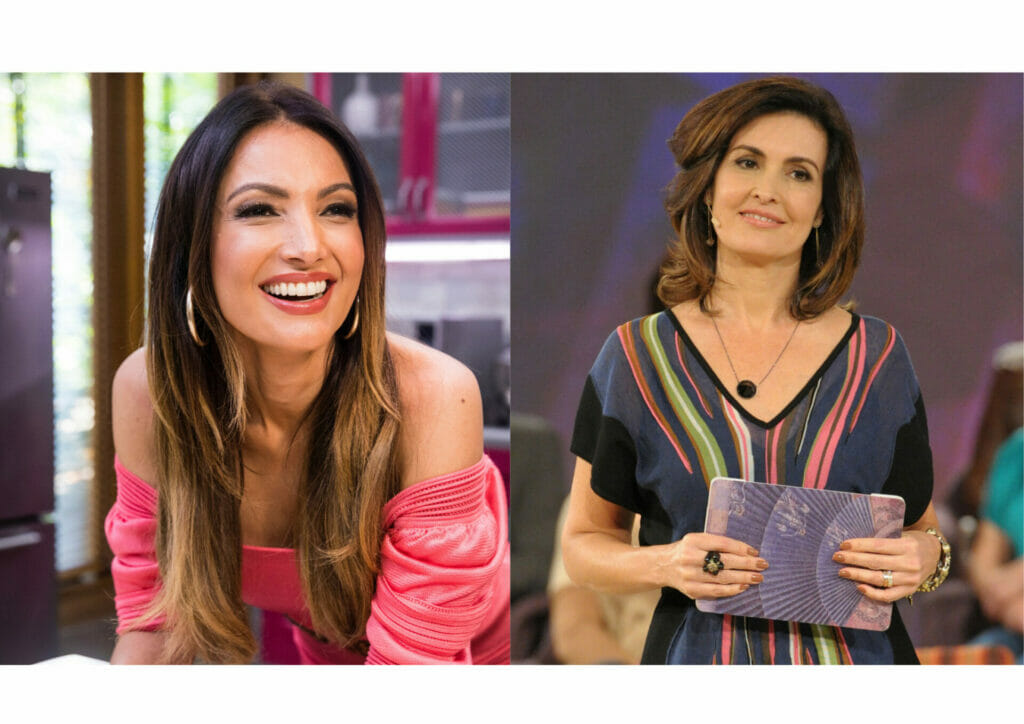 Patrícia Poeta e Fátima Bernardes