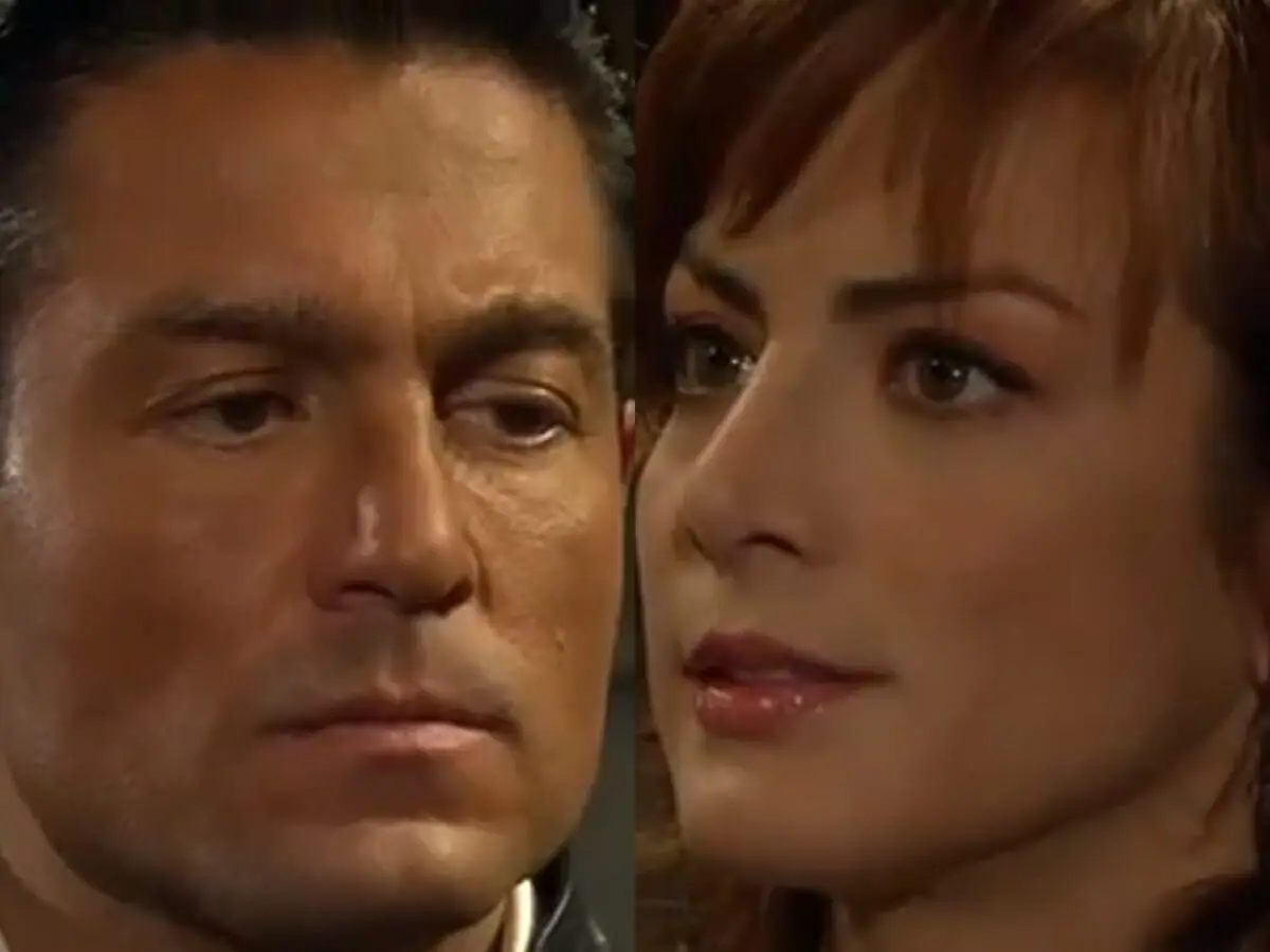 Eduardo (Fernando Colunga) e Fernanda (Silvia Navarro) de Amanhã é Para Sempre
