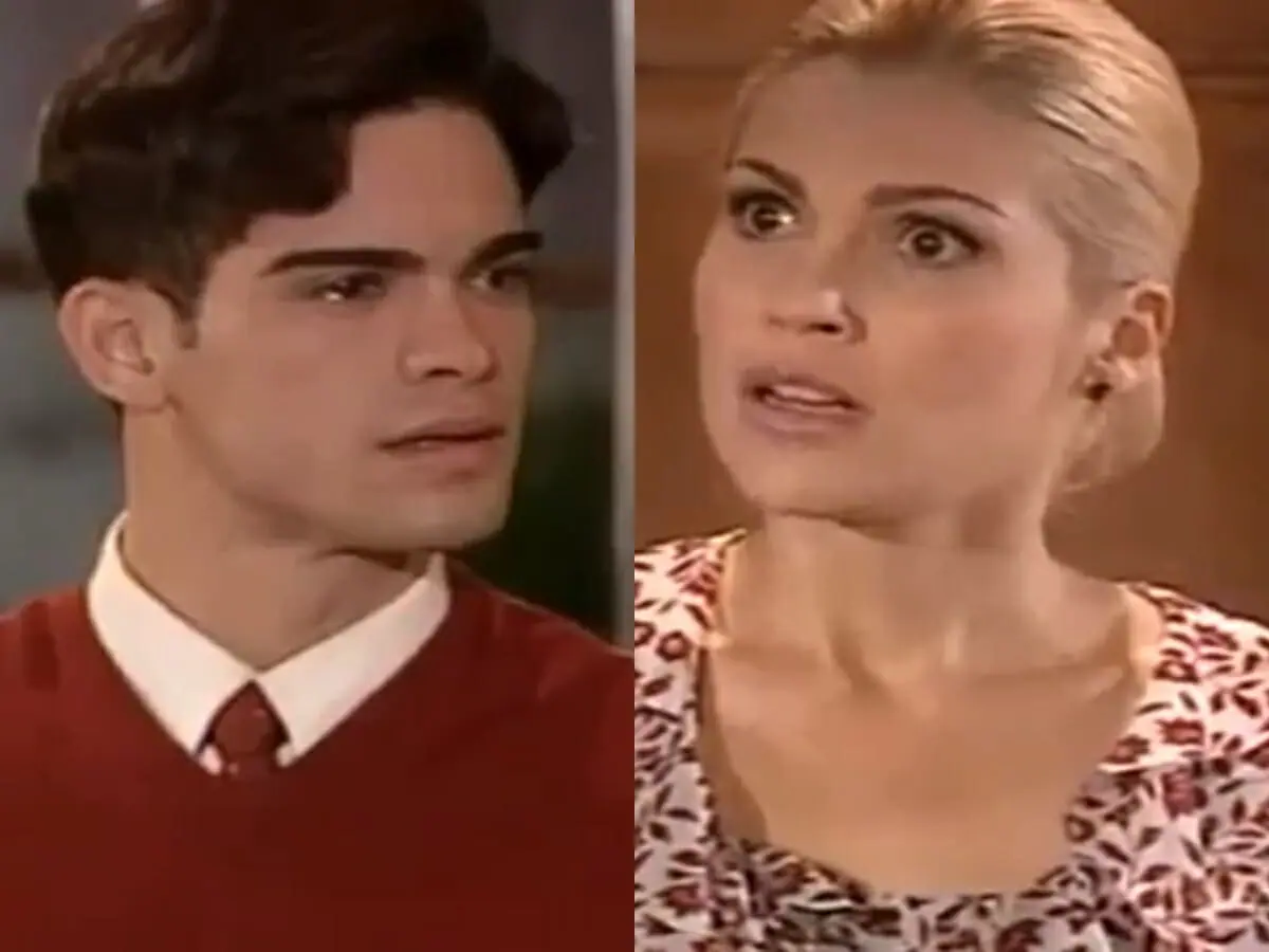 Felipe (Sidney Sampaio) e Cristina (Flávia Alessandra) de Alma Gêmea
