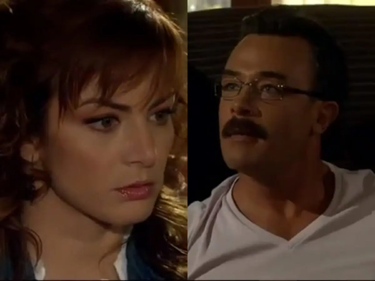 Fernanda (Silvia Navarro) e Adriano (Sergio Sendel) de Amanhã é Para Sempre