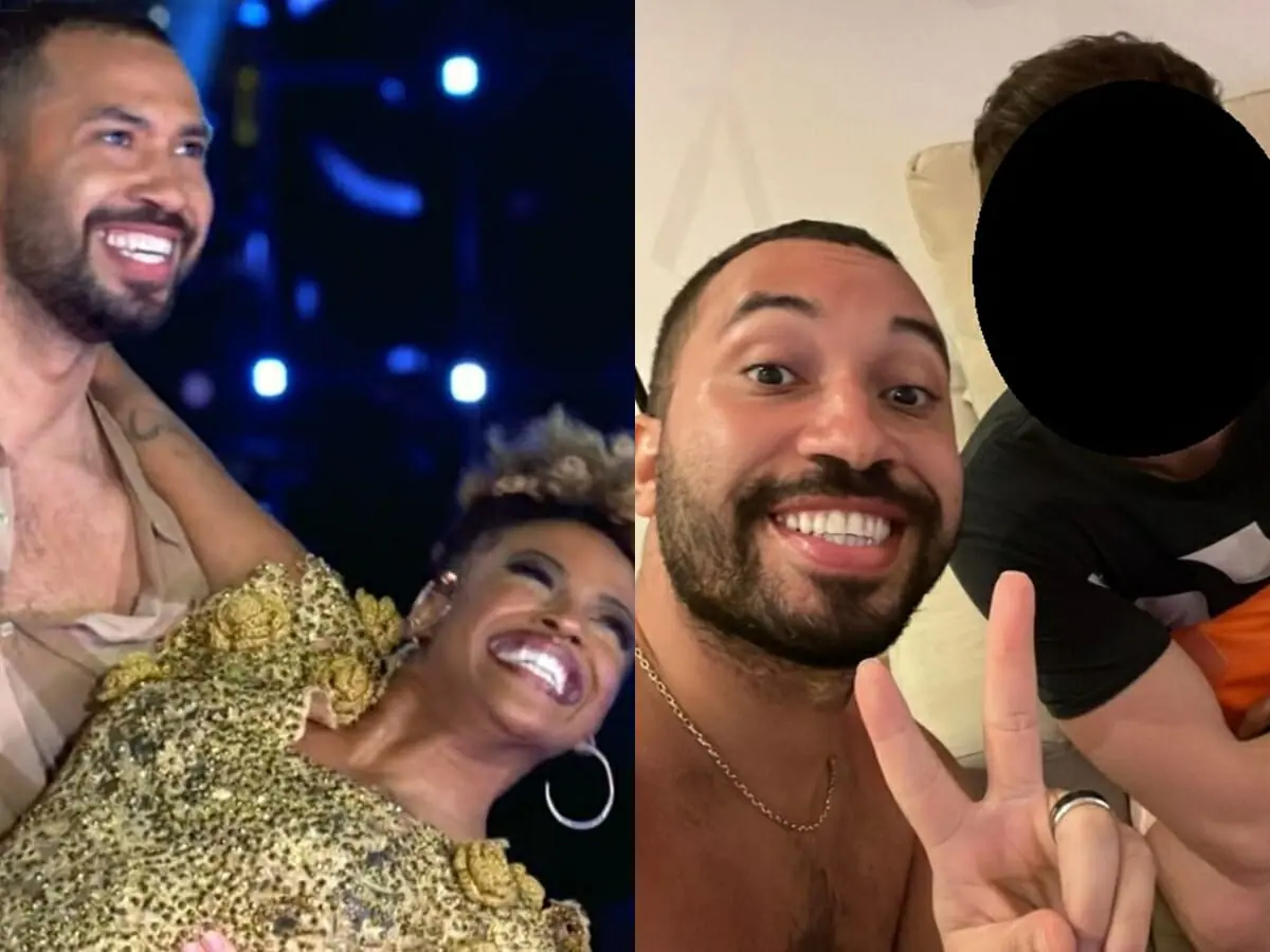 Gil do Vigor na Dança dos Famosos, quadro do Domingão com Huck, e com ex-BBB
