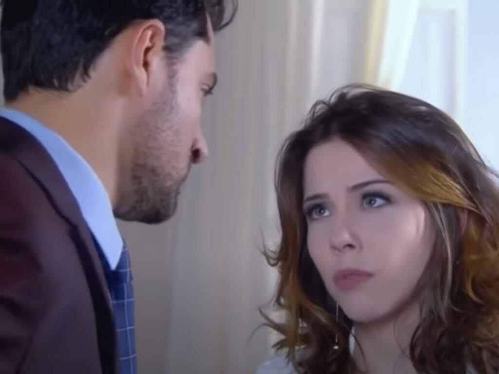 Gustavo (Carlo Porto) e Cecília (Bia Arantes) em Carinha de Anjo