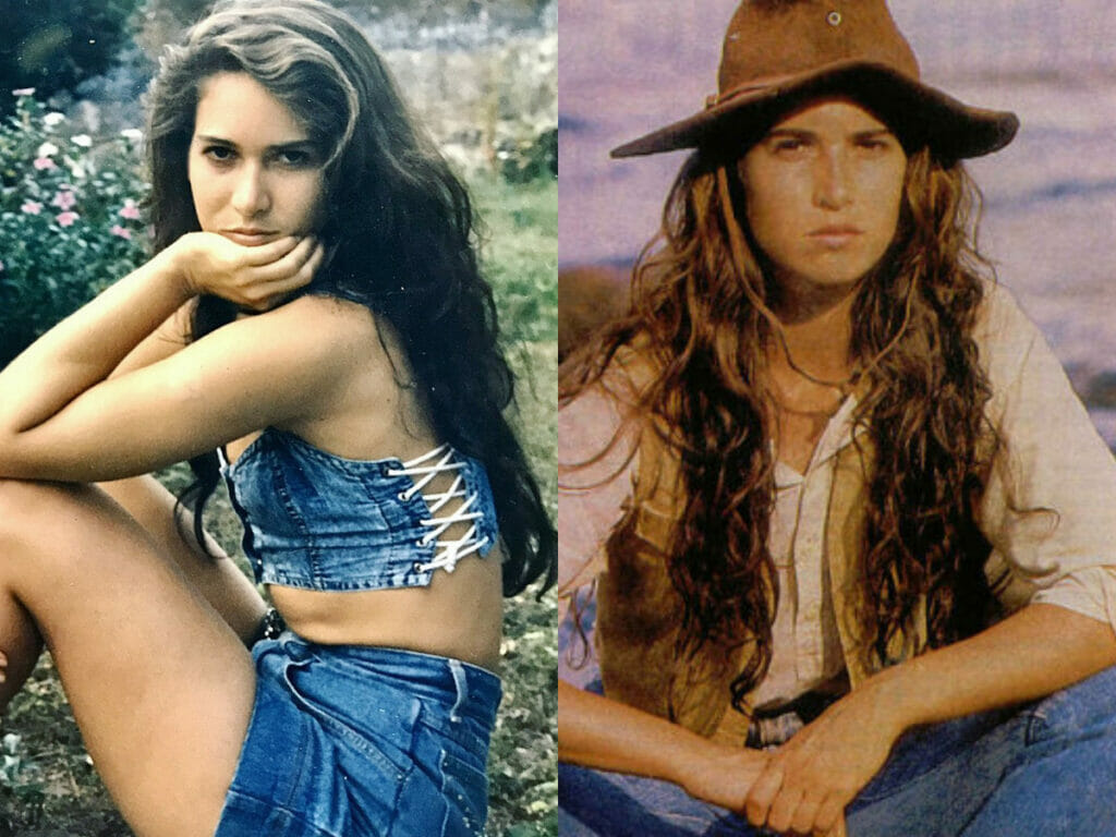 Ingra Lyberato como Madeleine e como Ana Raio (Reprodução)