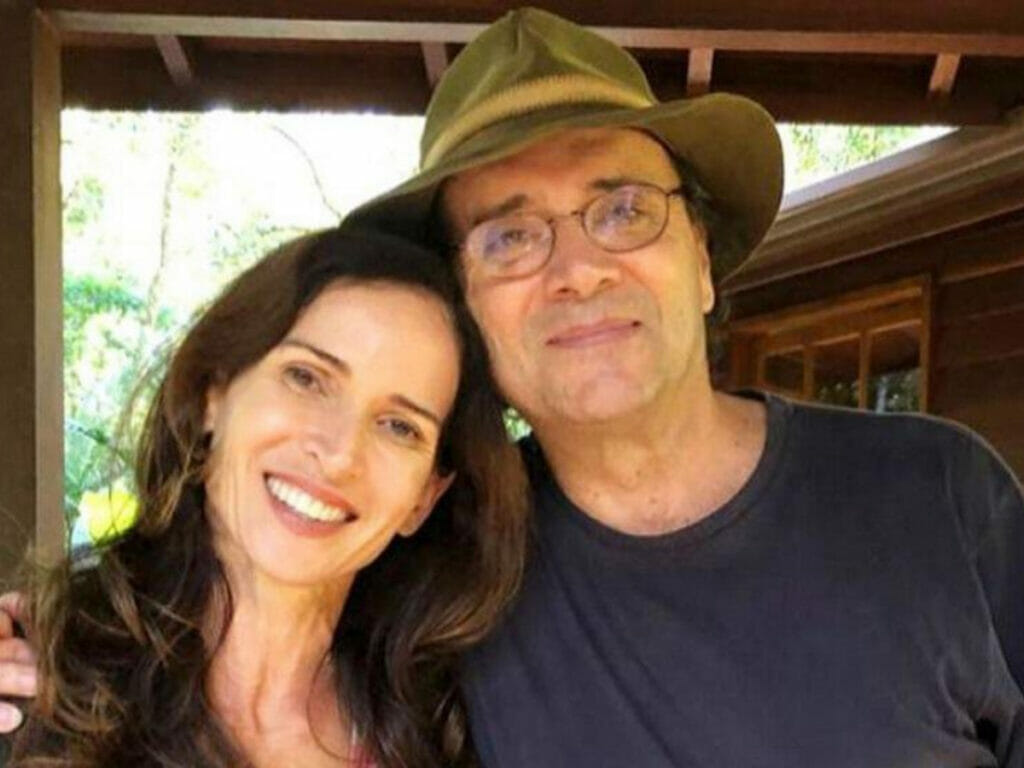 Ingra Lyberato e Almir Sater