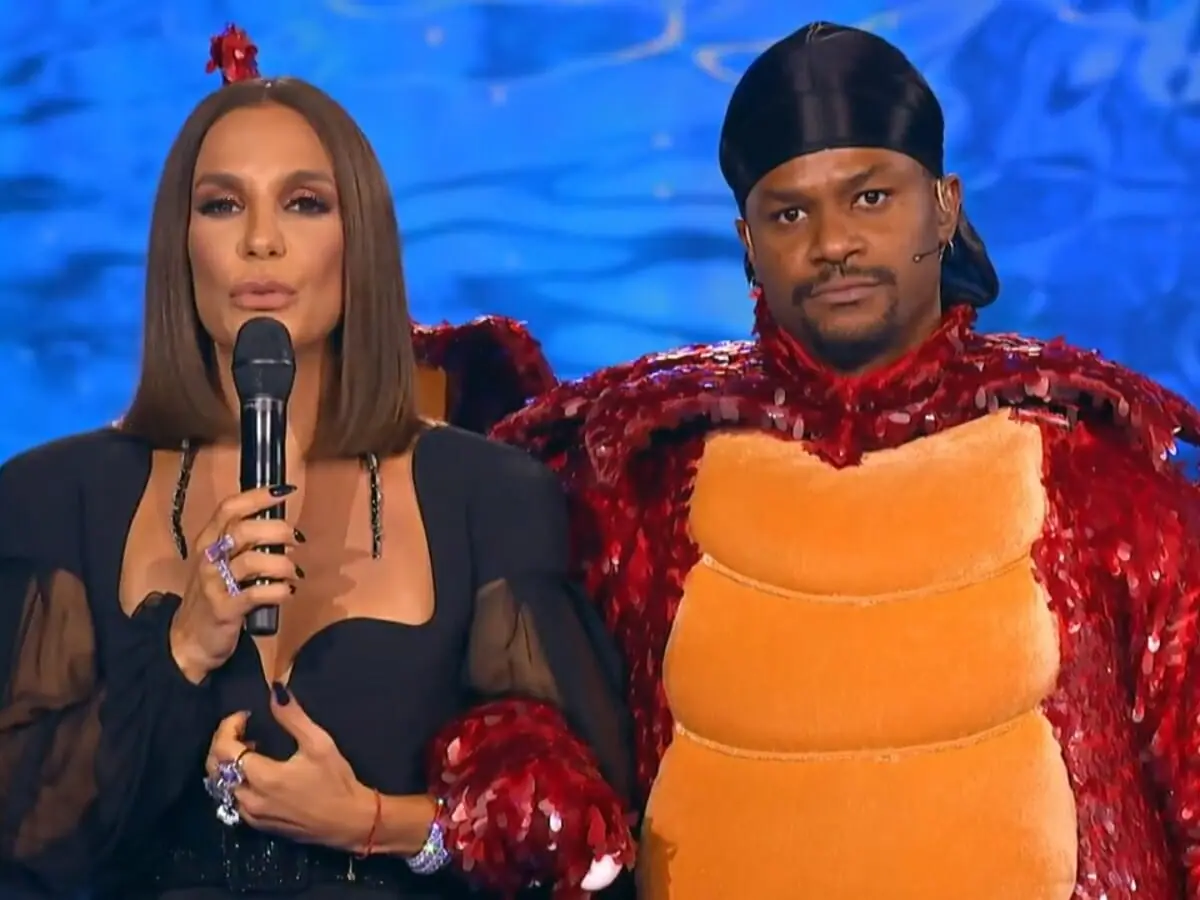 Ivete Sangalo e David Junior no The Masked Singer Brasil