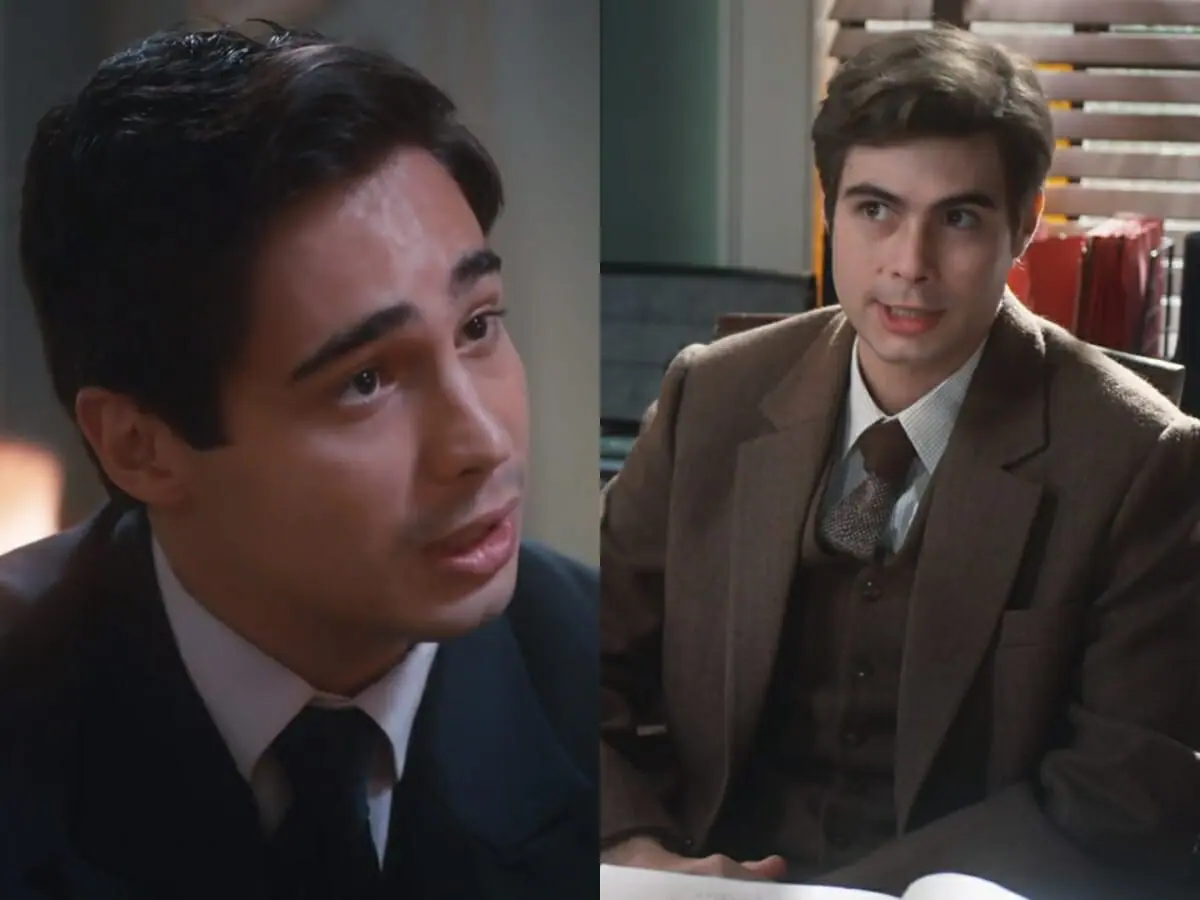 Joaquim (Danilo Mesquita) e Davi (Rafael Vitti) de Além da Ilusão