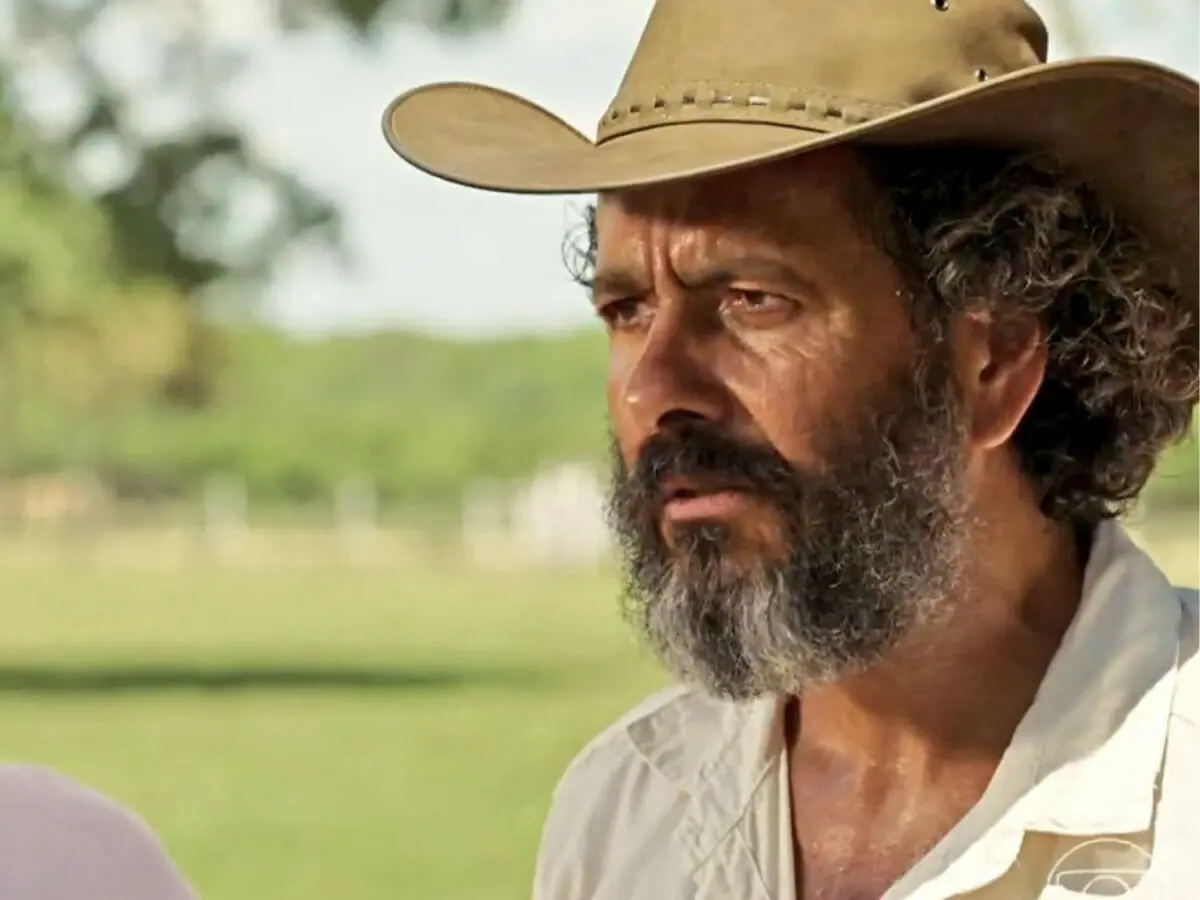 José Leôncio (Marcos Palmeira) em Pantanal