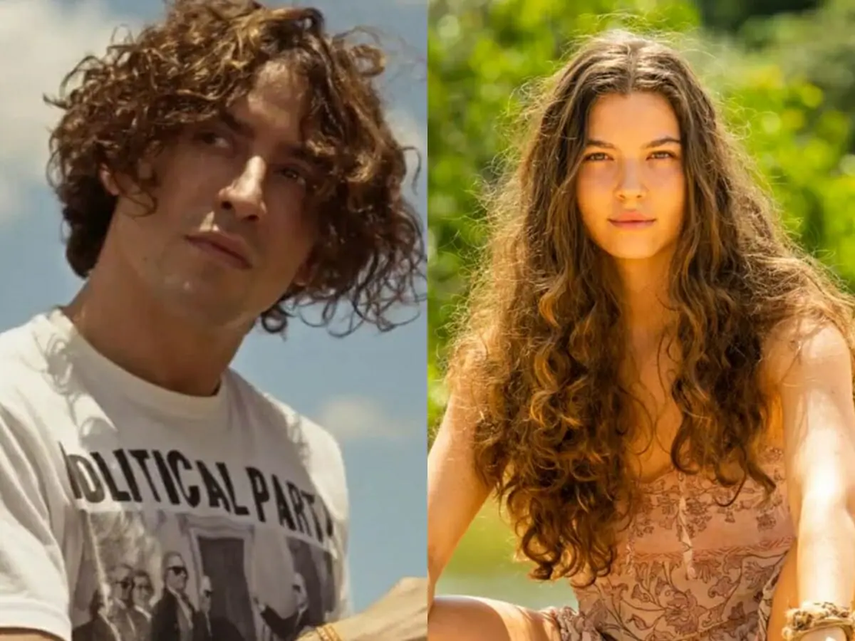 Jove (Jesuíta Barbosa) e Juma (Alanis Guillen) de Pantanal
