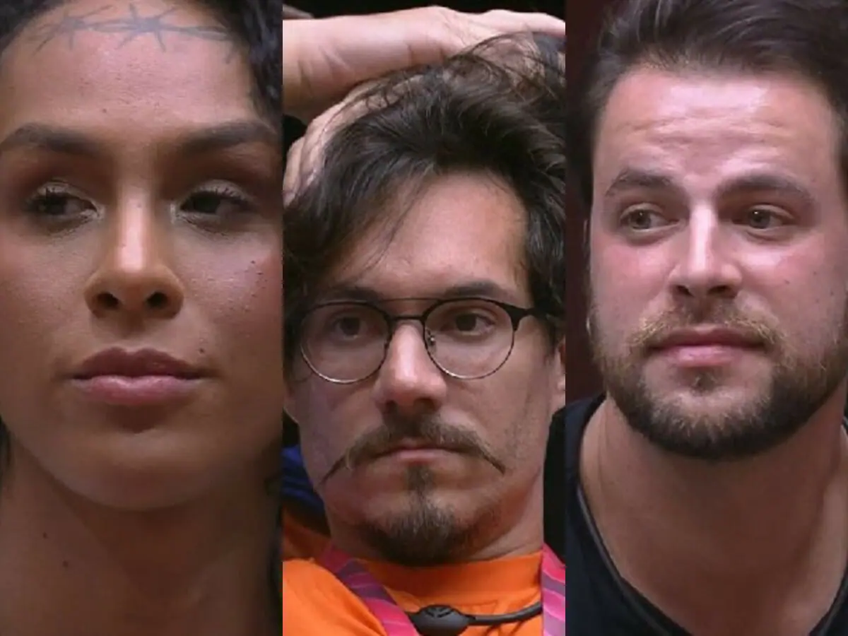 Linn da Quebrada, Eliezer e Gustavo no Paredão no BBB 22