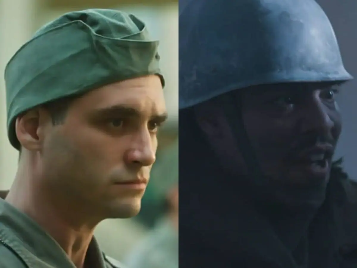 Lorenzo (Guilherme Prates) e Bento (Matheus Dias) de Além da Ilusão