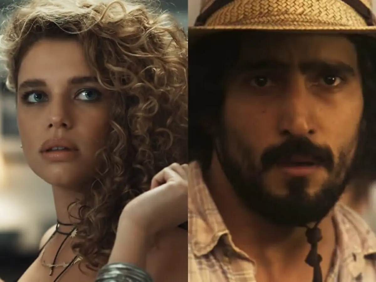 Madeleine (Bruna Linzmeyer) e José Leôncio (Renato Góes) de Pantanal