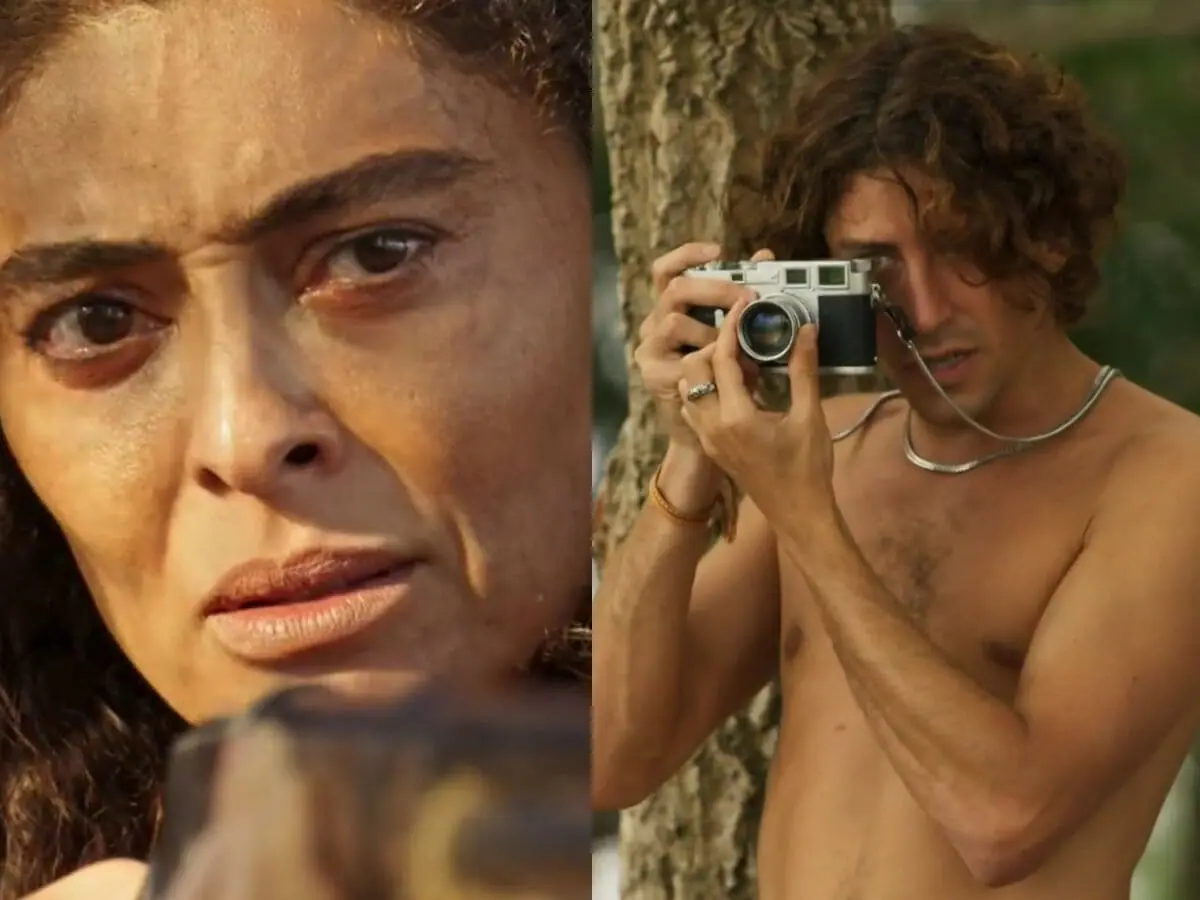 Maria Marruá (Juliana Paes) e Jove (Jesuíta Barbosa) em Pantanal