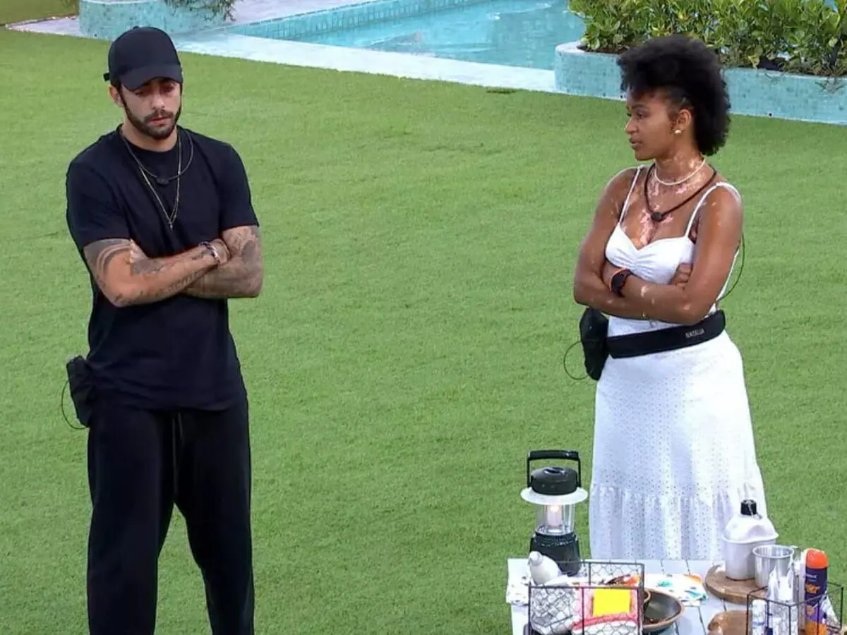 Pedro Scooby e Natália no BBB 22